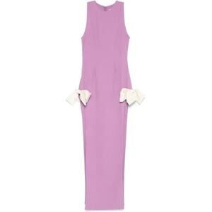 NWT Atoir Revolve Jana Maxi Dress Size EU US 6 Violet Side Bows Slits $500